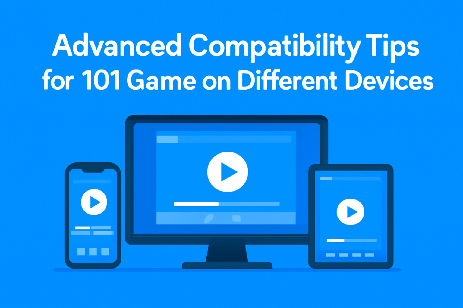Informational scene about accessibility features in 101 Game.