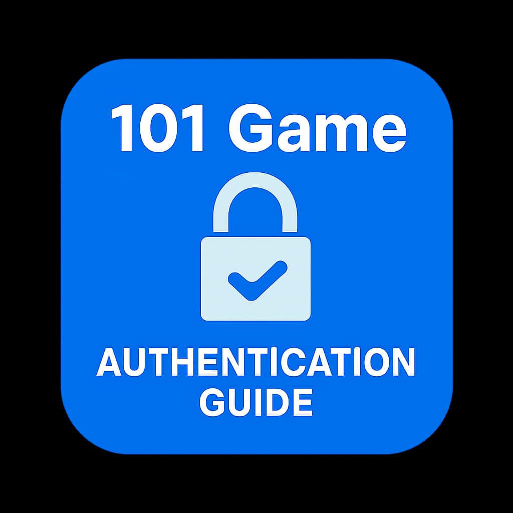 Icon representing the 101 Game Authentication Guide.