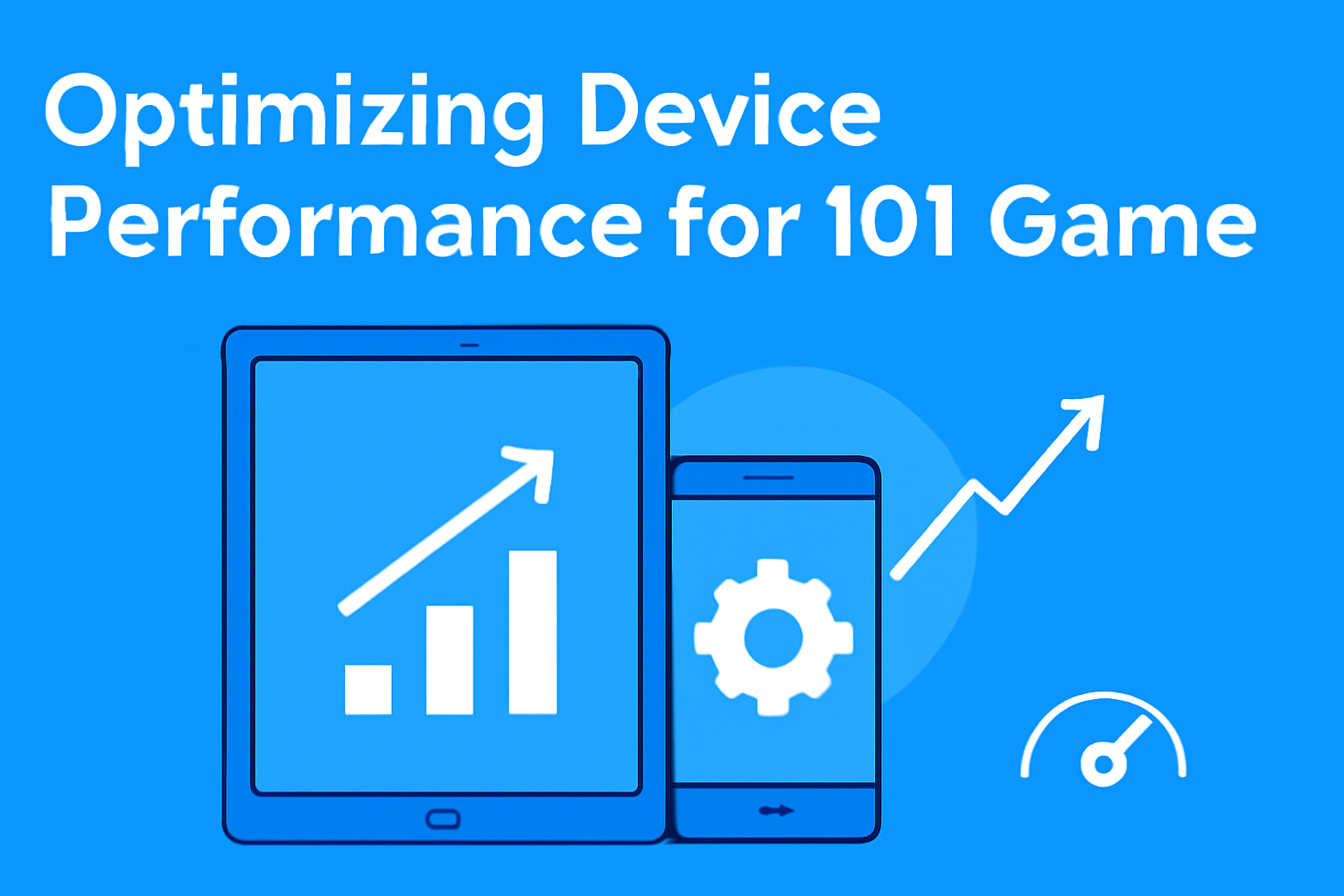 Informational scene comparing 101 Game on iOS and Android.