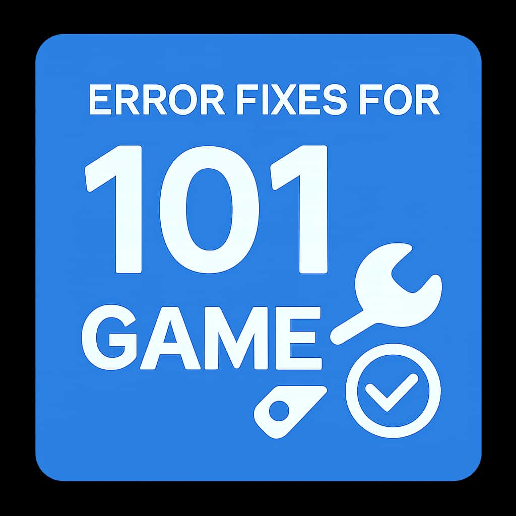 An icon symbolizing troubleshooting for the 101 Game.