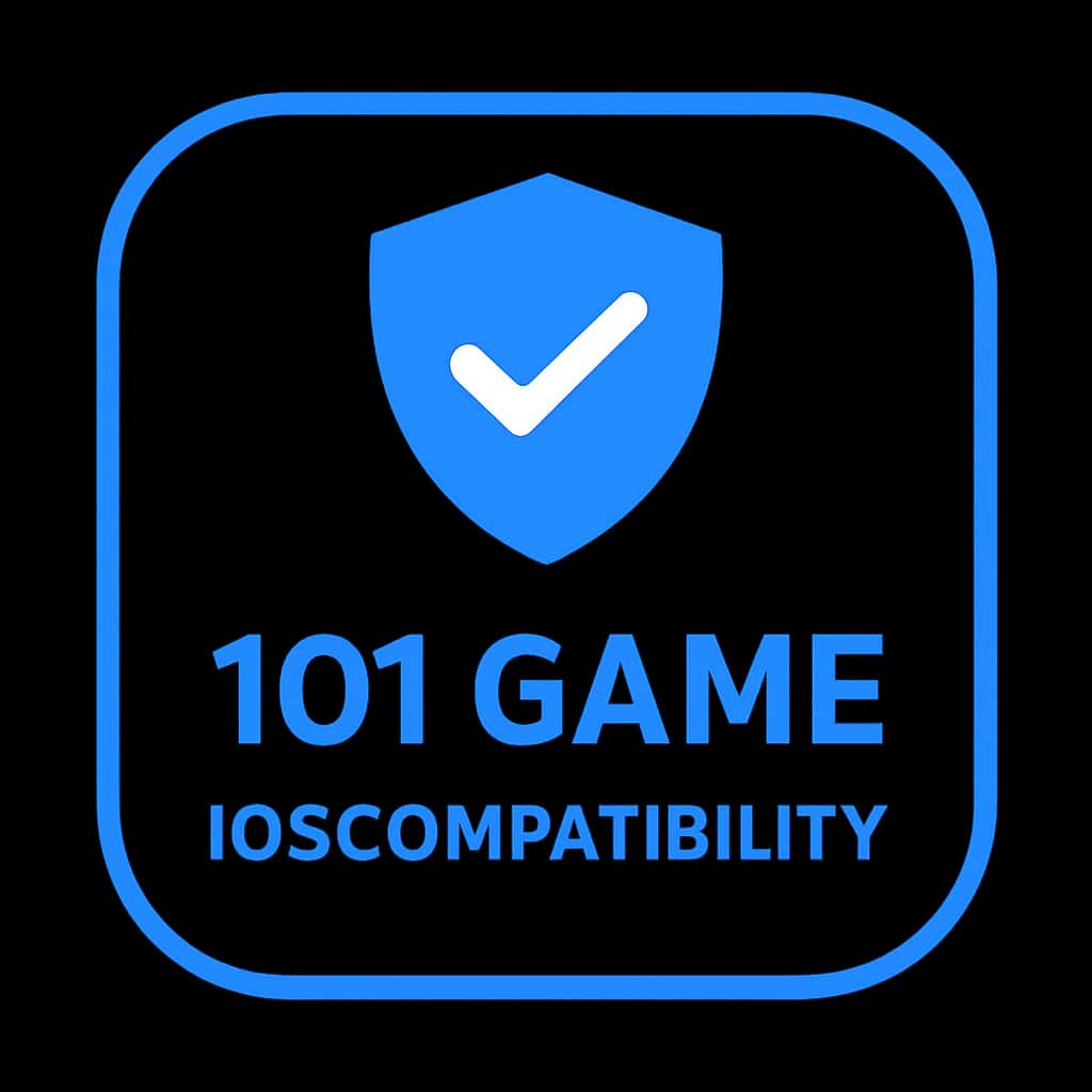 An icon representing 101 Game iOS Compatibility.