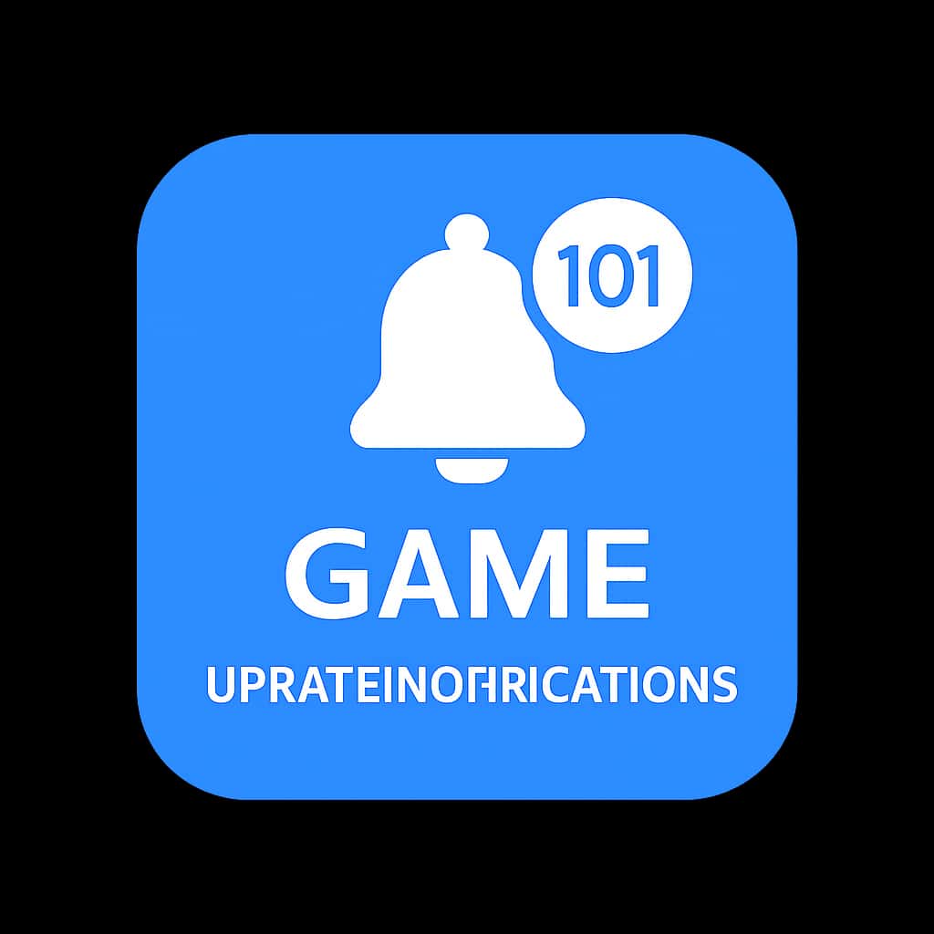 Icon representing 101 Game update notifications.