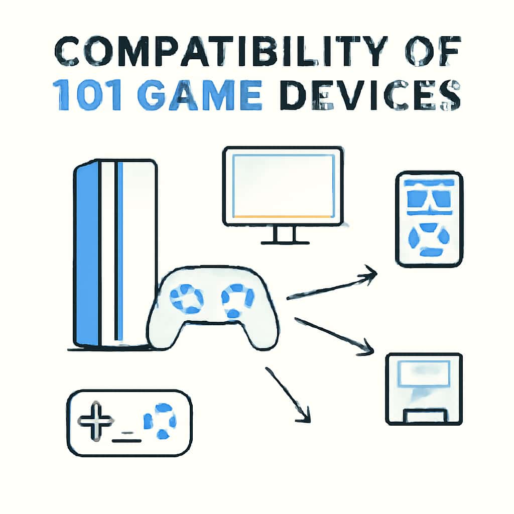 Diagram illustrating compatibility factors for 101 Game.