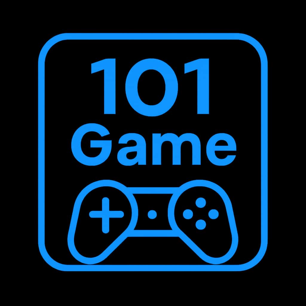 Badge representing compatibility of 101 Game devices.
