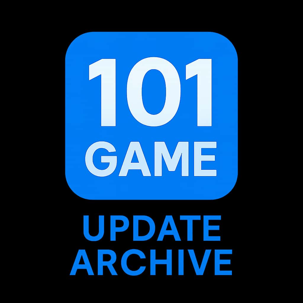 Badge icon for 101 Game Update Archive.