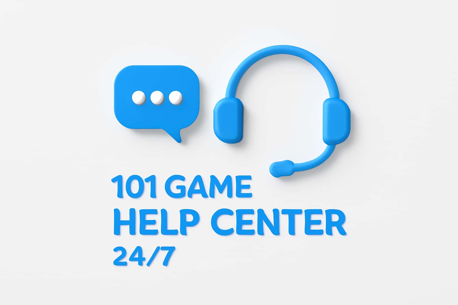 101 Game Help Center 24/7 Interface