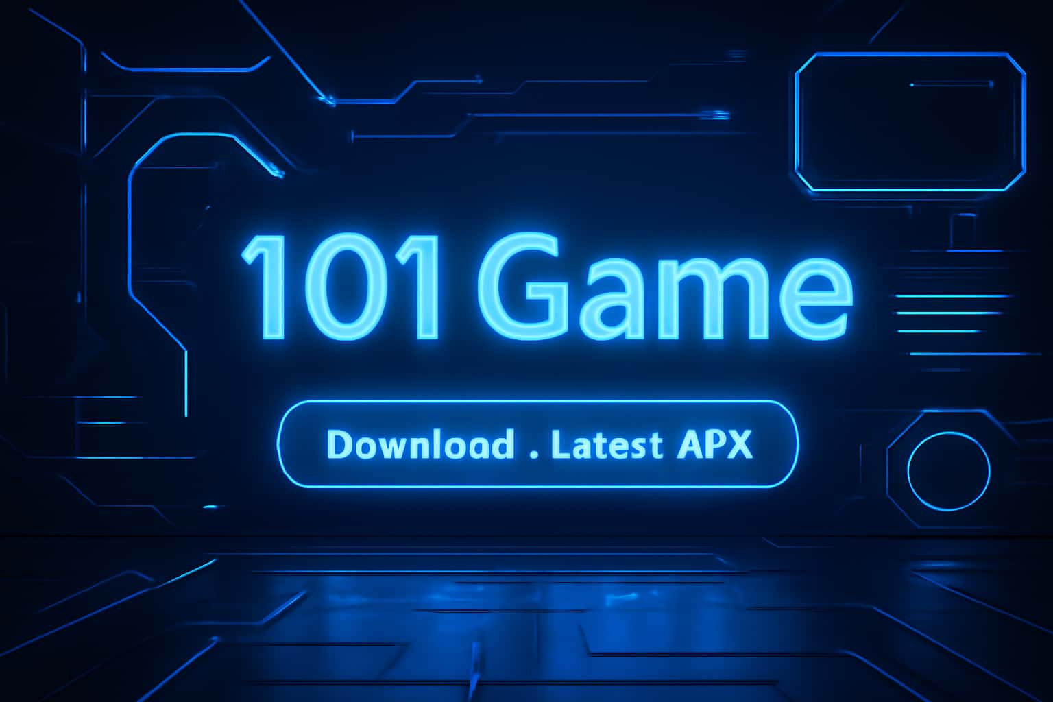 Futuristic game background